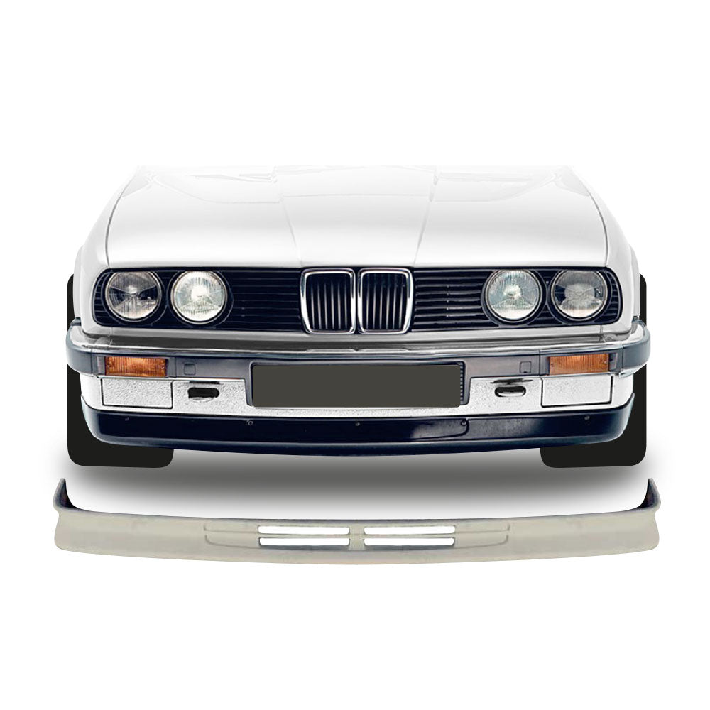 SUITABLE TO FIT BMW E30 JIMMY HILL FRONT LIP UNPAINTED FIBERGLASS