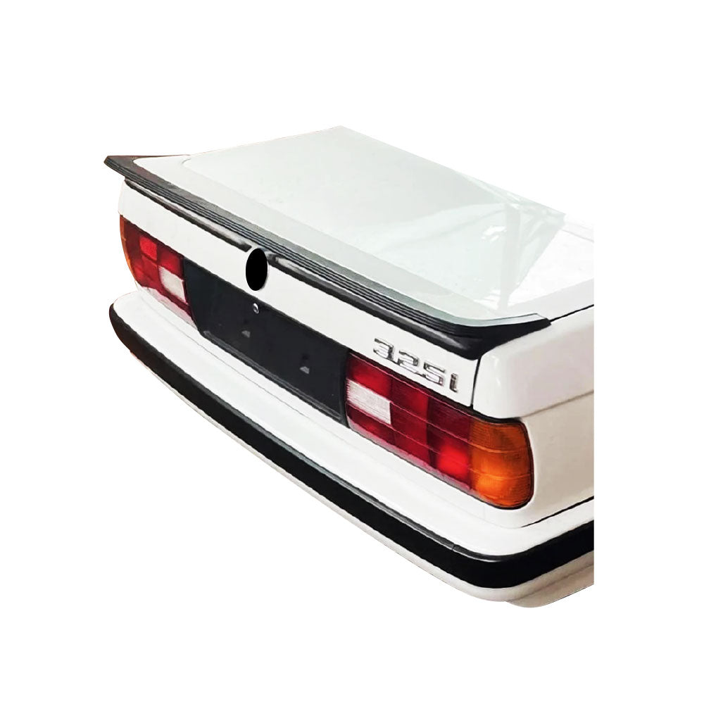 SUITABLE TO FIT BMW E30 M5 STYLE BOOT SPOILER FIBERGLASS UNPAINTED