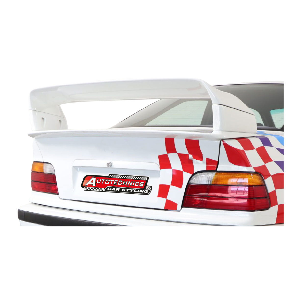 SUITABLE TO FIT BMW E36 MOTORSPORT TRIPLE DECK BOOT SPOILER