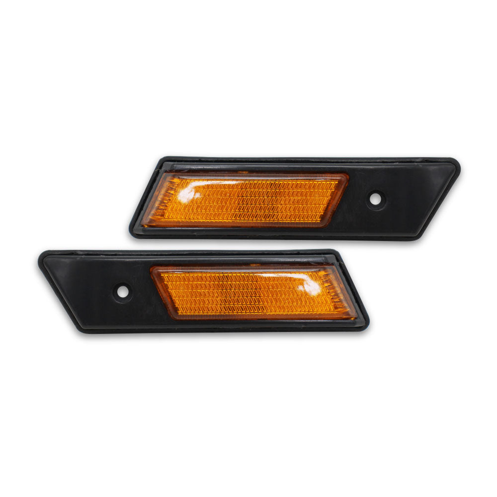 SUITABLE TO FIT BMW E36 OE STYLE SIDE MARKER LAMPS ORANGE