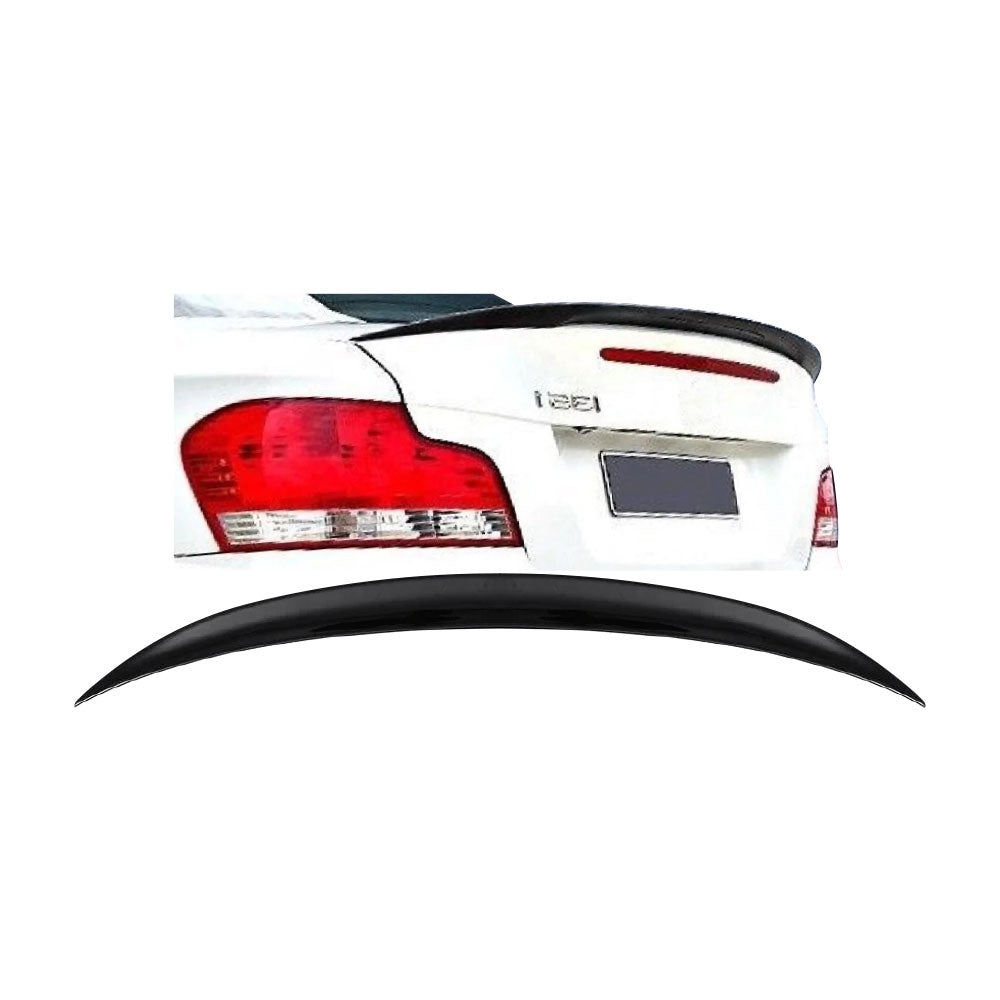 SUITABLE TO FIT BMW E82 M PERFORMANCE BOOT SPOILER GLOSS BLACK