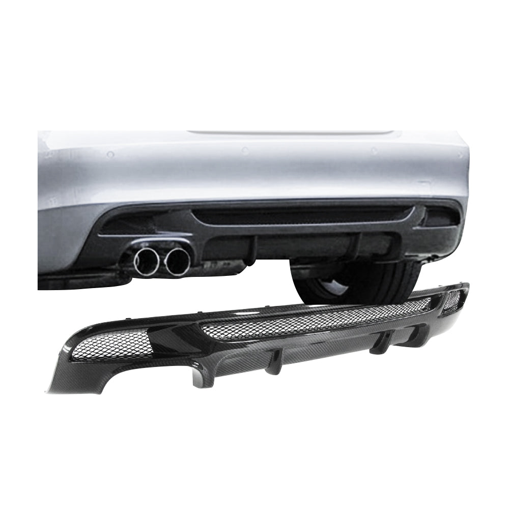 SUITABLE TO FIT BMW E82 M TEK CARBON DIFFUSER DOUBLE PIPE SINGLE OUTLET
