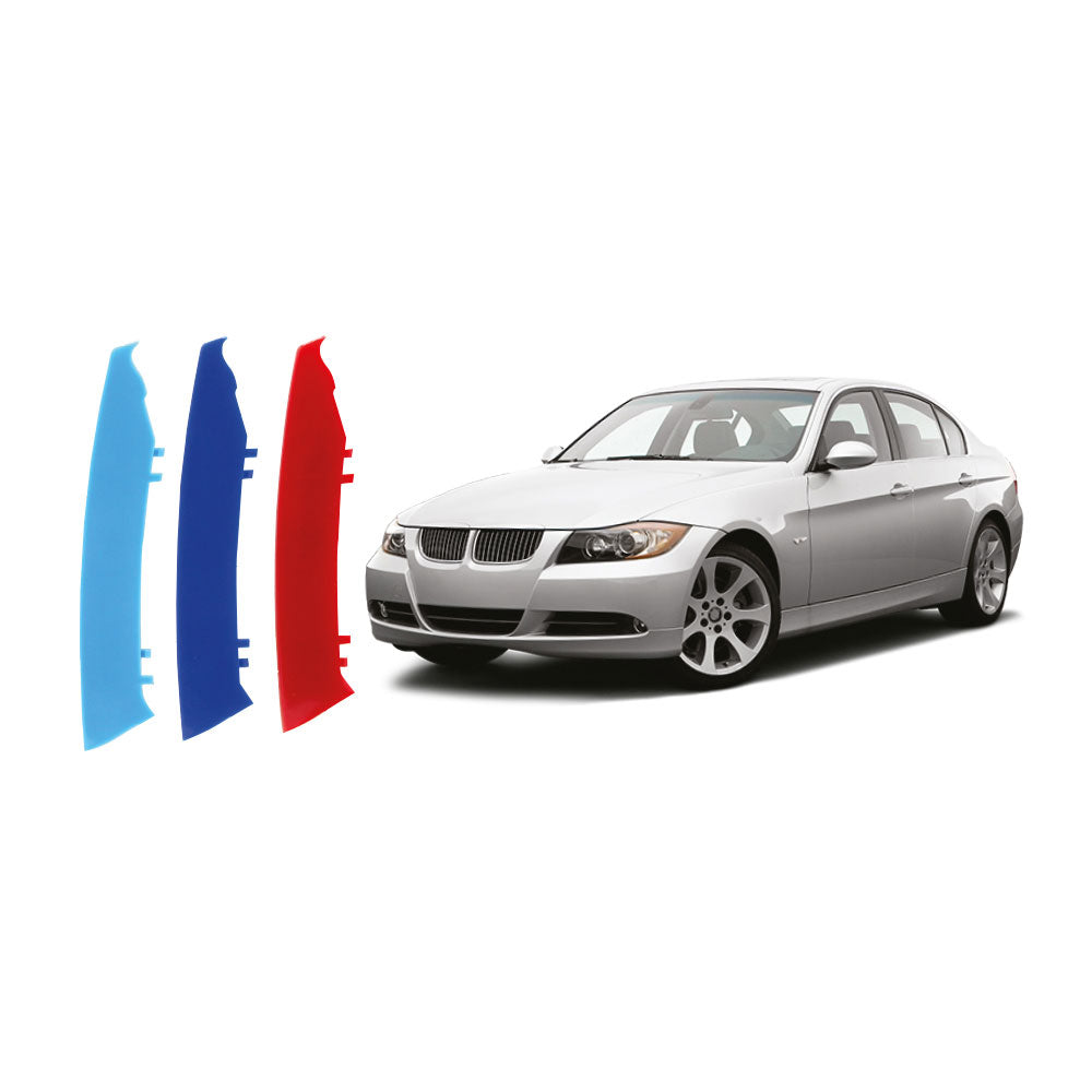 SUITABLE TO FIT BMW E90 3 SERIES PRE LCI 2005-2008 M COLOURS GRILL CLIPS