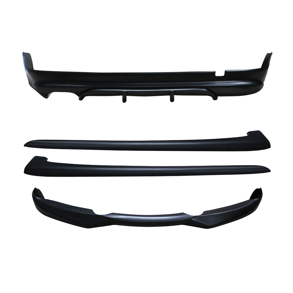 SUITABLE TO FIT BMW E90 BODY KIT 4 PIECE ABS BLACK