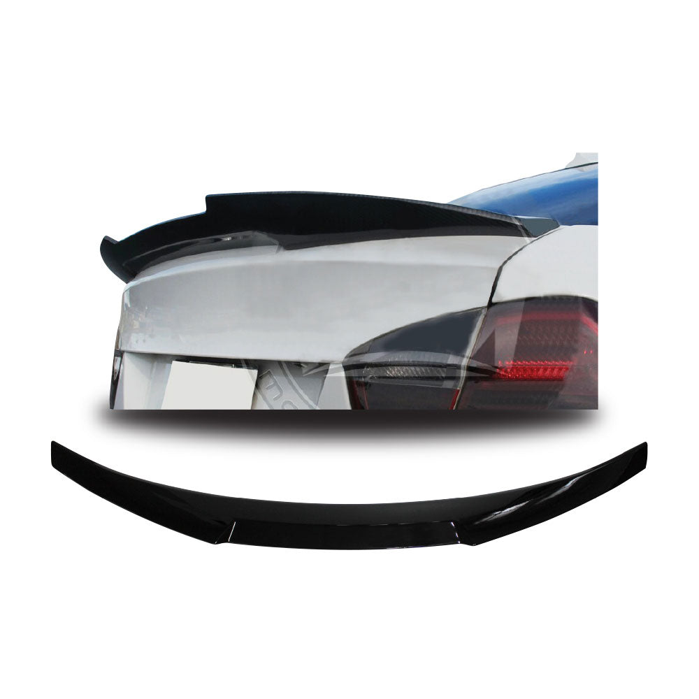 SUITABLE TO FIT BMW E90 M4 STYLE BOOT SPOILER GLOSS BLACK