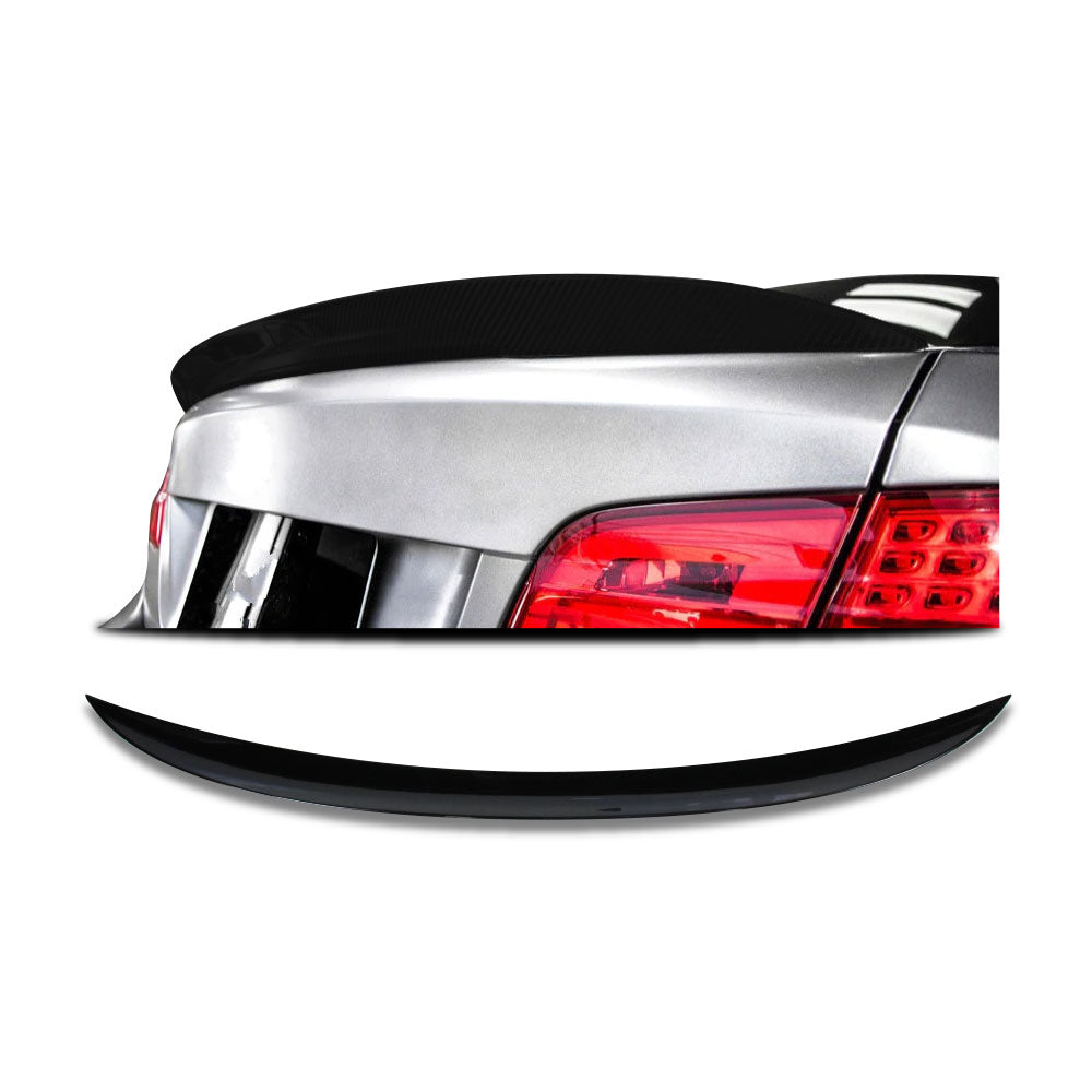 SUITABLE TO FIT BMW E93 CONVERTIBLE M PERFORMANCE BOOT SPOILER GLOSS BLACK