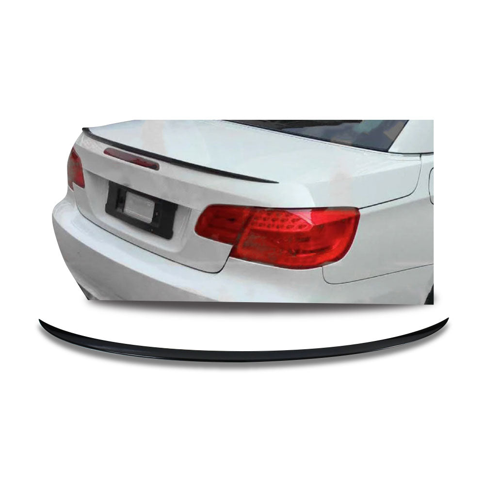 SUITABLE TO FIT BMW E93 CONVERTIBLE SLIM M3 STYLE BOOT SPOILER GLOSS BLACK