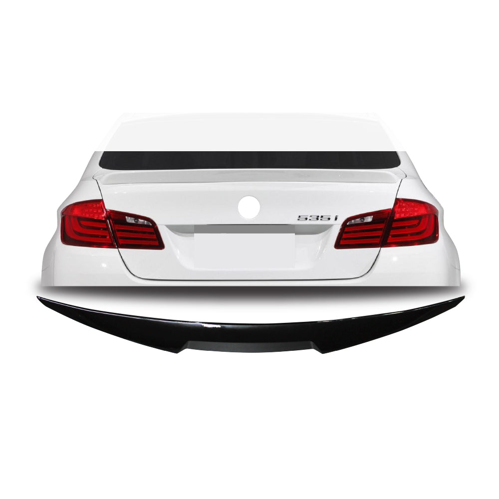 SUITABLE TO FIT BMW F10 M4 STYLE BOOT SPOILER GLOSS BLACK