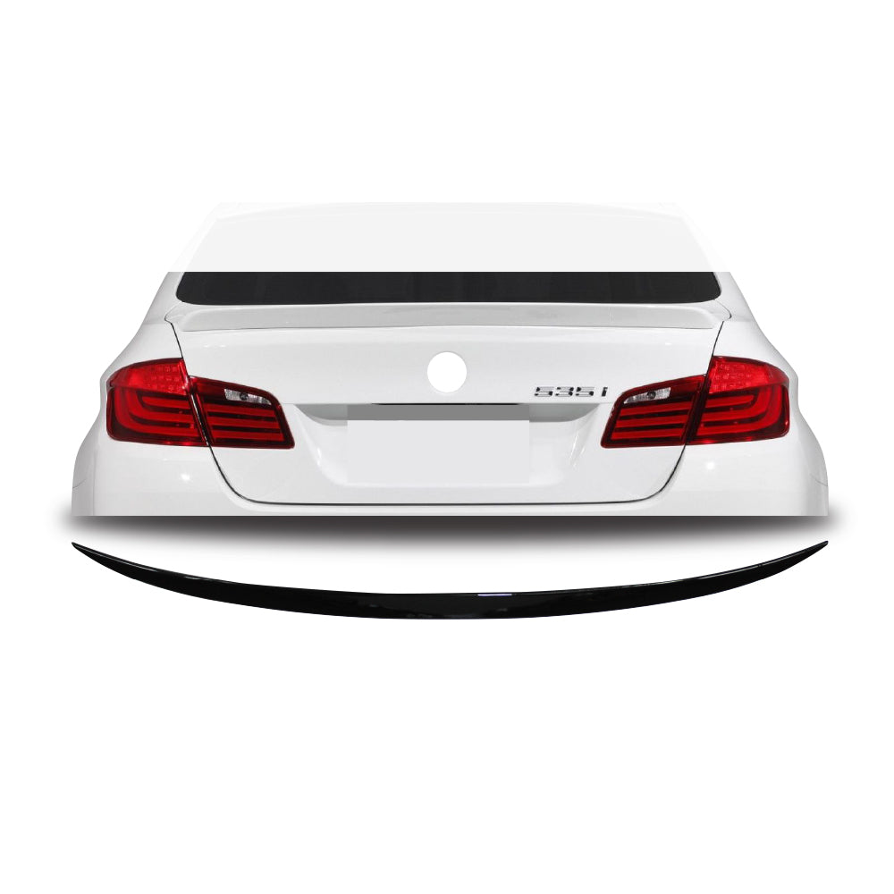 SUITABLE TO FIT BMW F10 SLIM OE STYLE BOOT SPOILER GLOSS BLACK