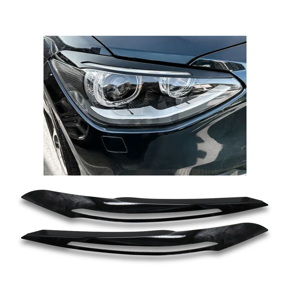 SUITABLE TO FIT BMW F20 135i PRE-FACELIFT PLASTIC EYELIDS GLOSS BLACK