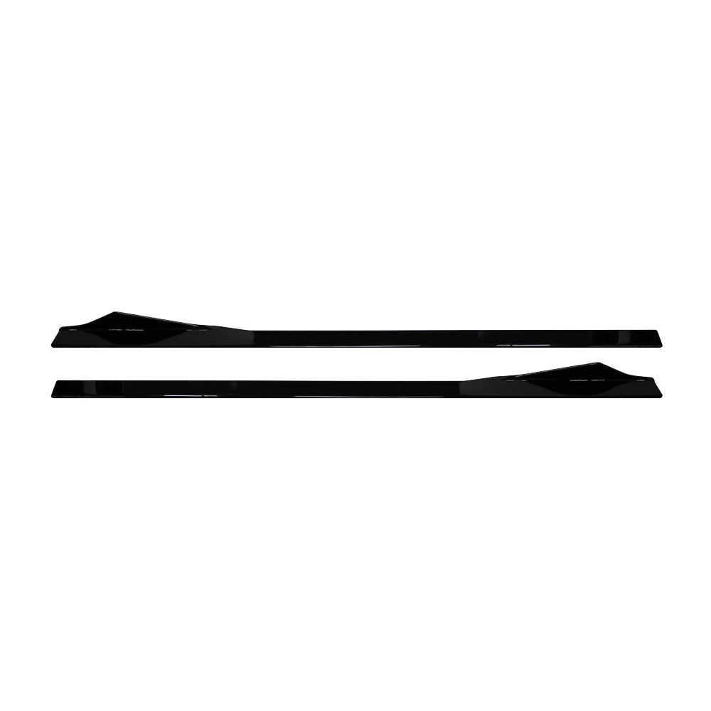 SUITABLE TO FIT BMW F22 & F87 M2 MTC SIDE SKIRTS GLOSS BLACK