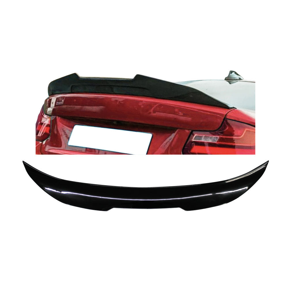 SUITABLE TO FIT BMW F22 PSM HIGH LIFT BOOT SPOILER GLOSS BLACK