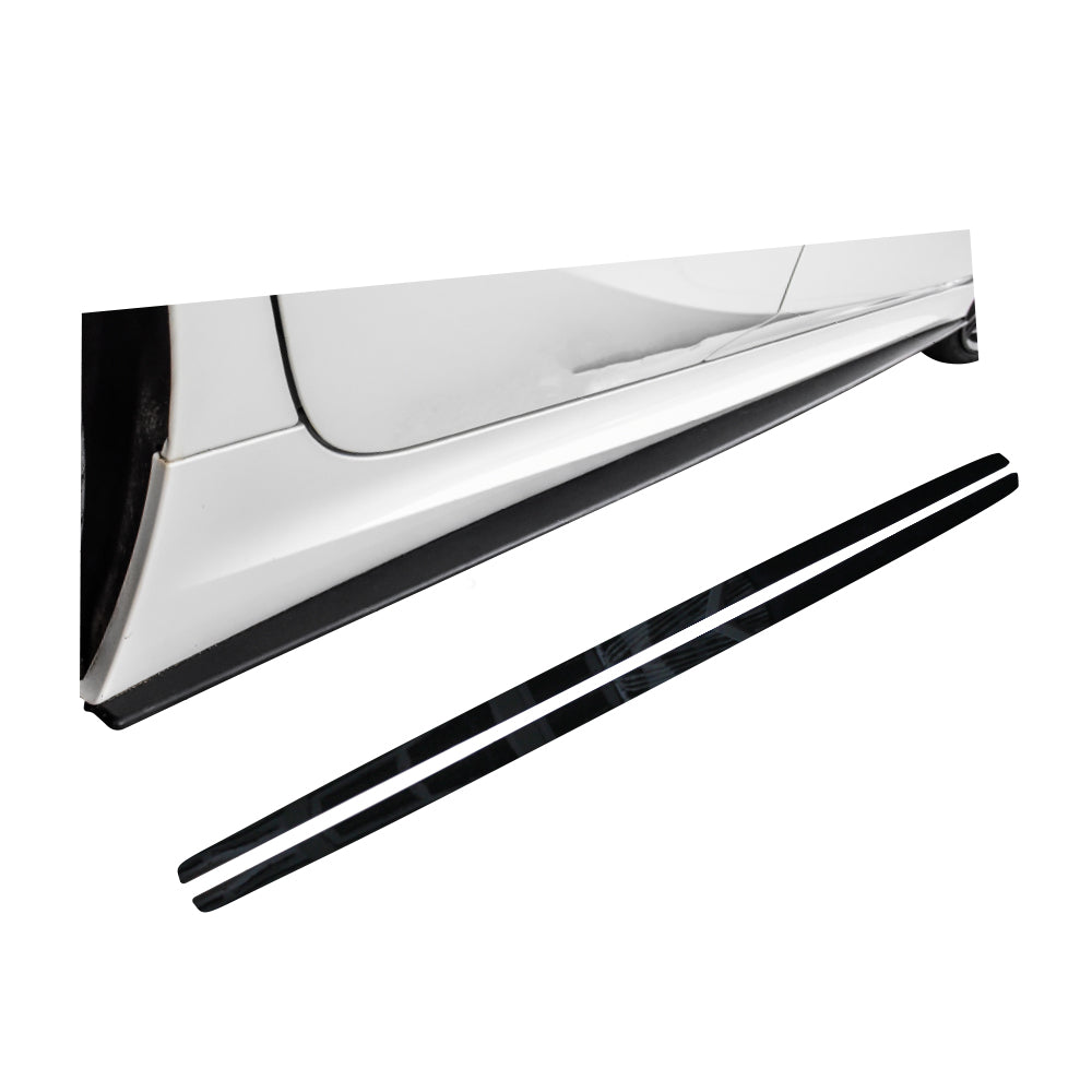 SUITABLE TO FIT BMW F30 M PERFORMANCE TYPE B ARROW SIDE SKIRTS GLOSS BLACK