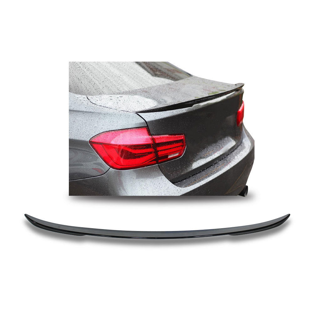 SUITABLE TO FIT BMW F30 M PERFORMANCE BOOT SPOILER GLOSS BLACK