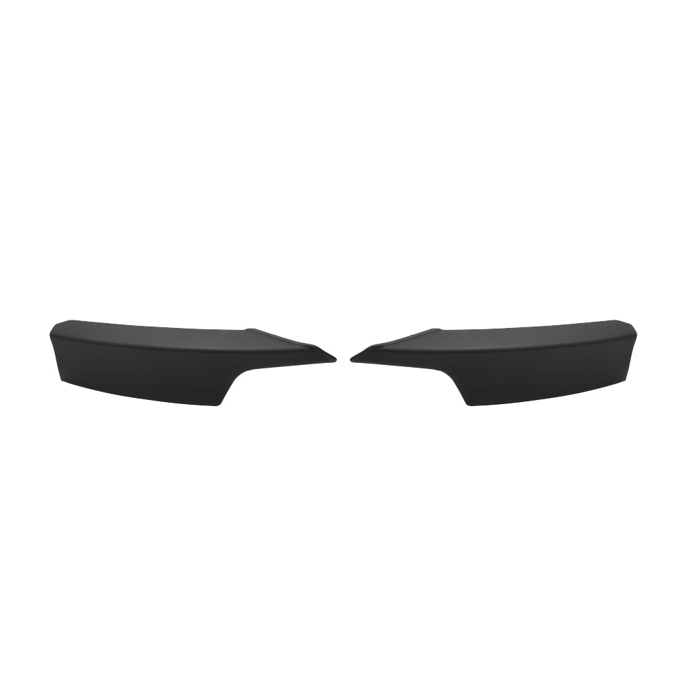 SUITABLE TO FIT BMW F30 M SPORT 2 PIECE SPLITTERS MATT BLACK
