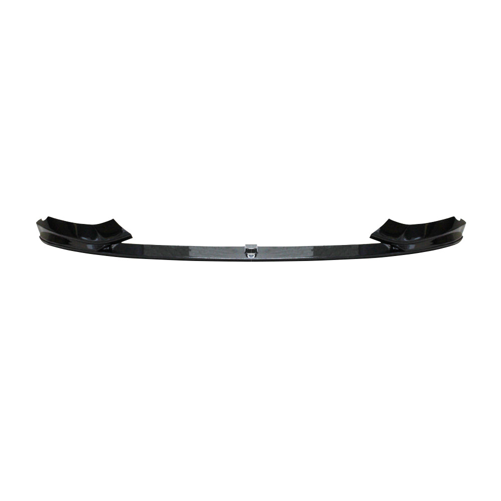 SUITABLE TO FIT BMW F32 M PERFORMANCE FRONT LIP SPOILER 3 PIECE GLOSS BLACK