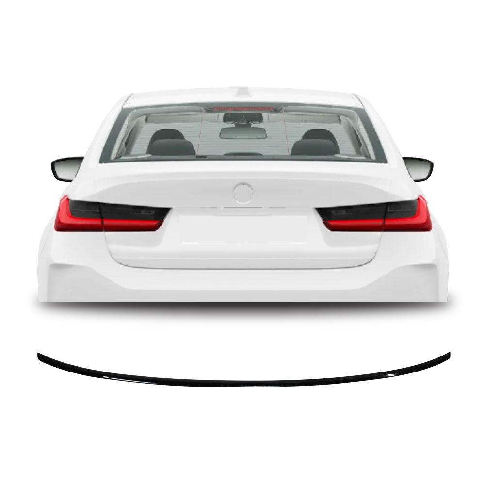 SUITABLE TO FIT BMW G20 2019+ OE STYLE SLIM BOOT SPOILER GLOSS BLACK