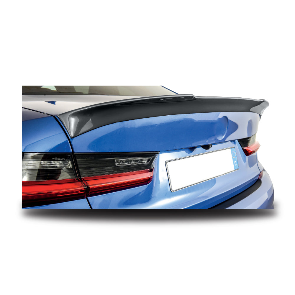 SUITABLE TO FIT BMW G20 AC SCHNITZER M4 STYLE BOOT SPOILER GLOSS BLACK