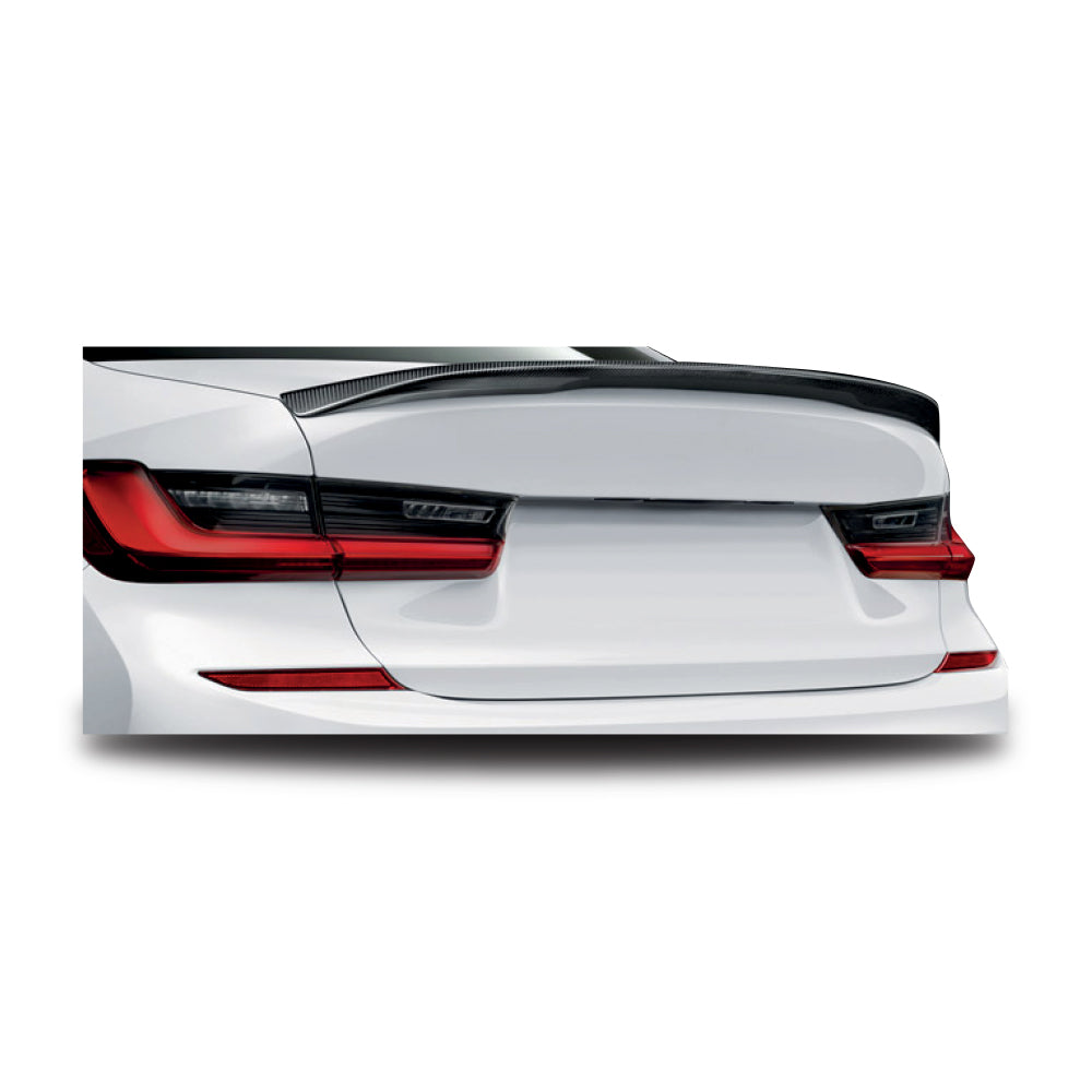 SUITABLE TO FIT BMW G20 M PERFORMANCE BOOT SPOILER GLOSS BLACK
