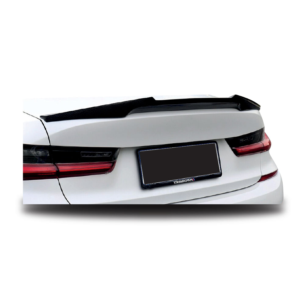 SUITABLE TO FIT BMW G20 M4 STYLE BOOT SPOILER GLOSS BLACK