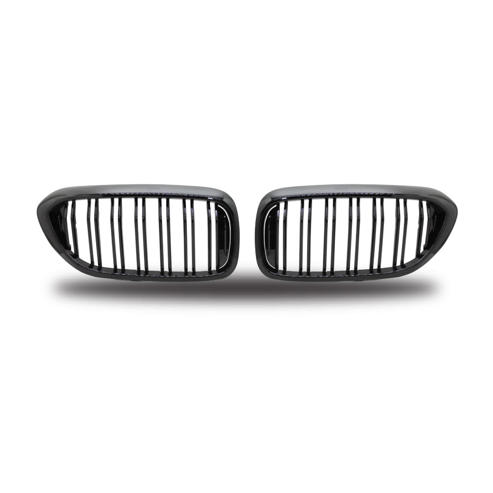 SUITABLE TO FIT BMW G30 PRE-FACELIFT M4 GRILLS GLOSS BLACK