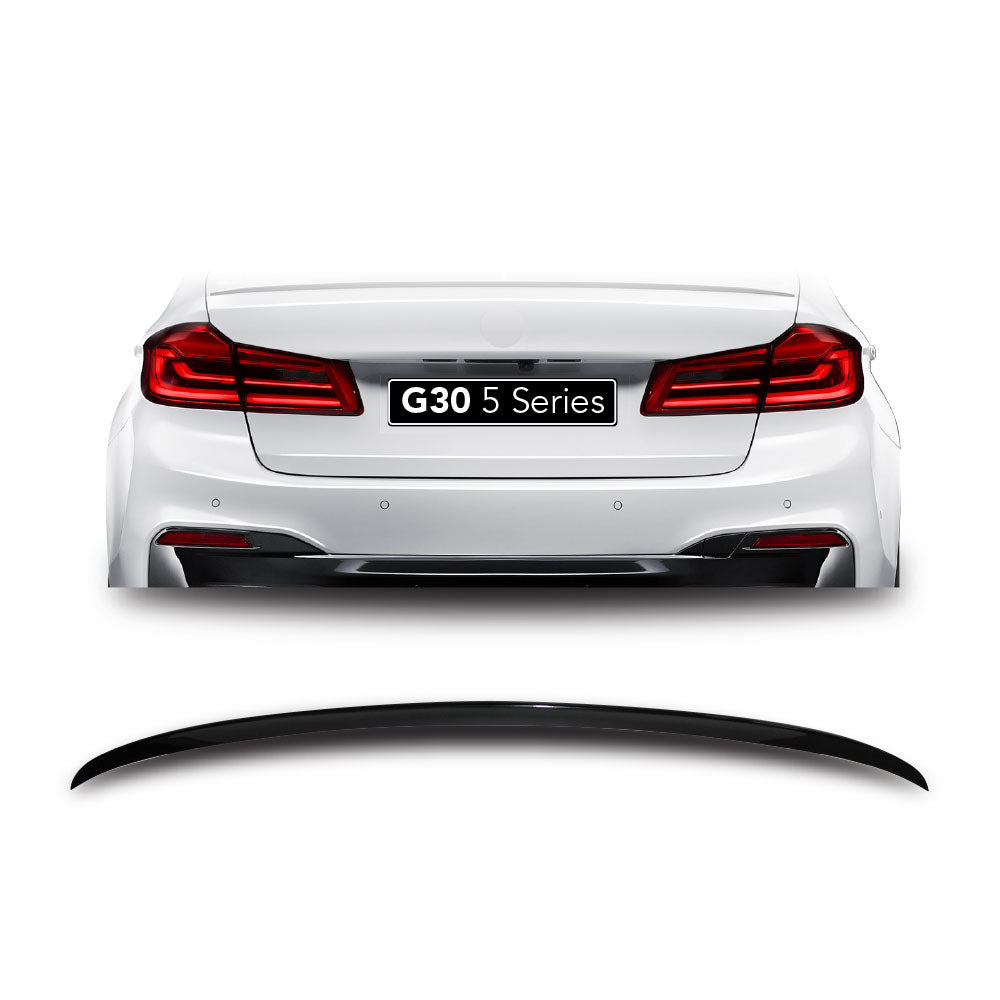 SUITABLE TO FIT BMW G30 SLIM BOOT SPOILER GLOSS BLACK