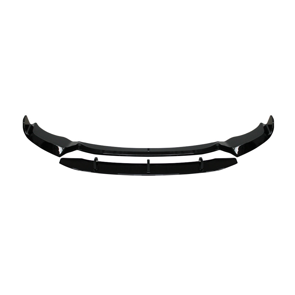 SUITABLE TO FIT BMW X3 F25 WARRIOR FRONT LIP SPOILER GLOSS BLACK