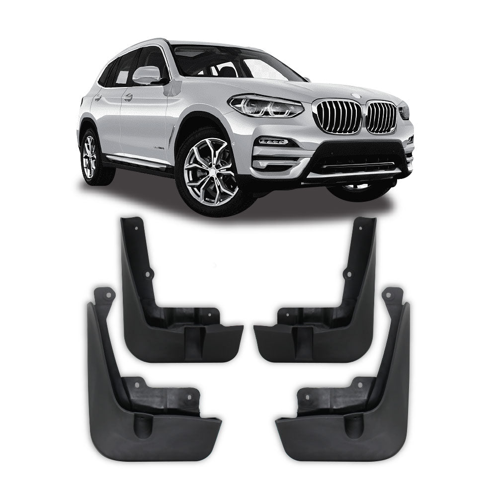 SUITABLE TO FIT BMW X3 G01 2018+ PRE FACELIFT MUDFLAPS 4 PIECE
