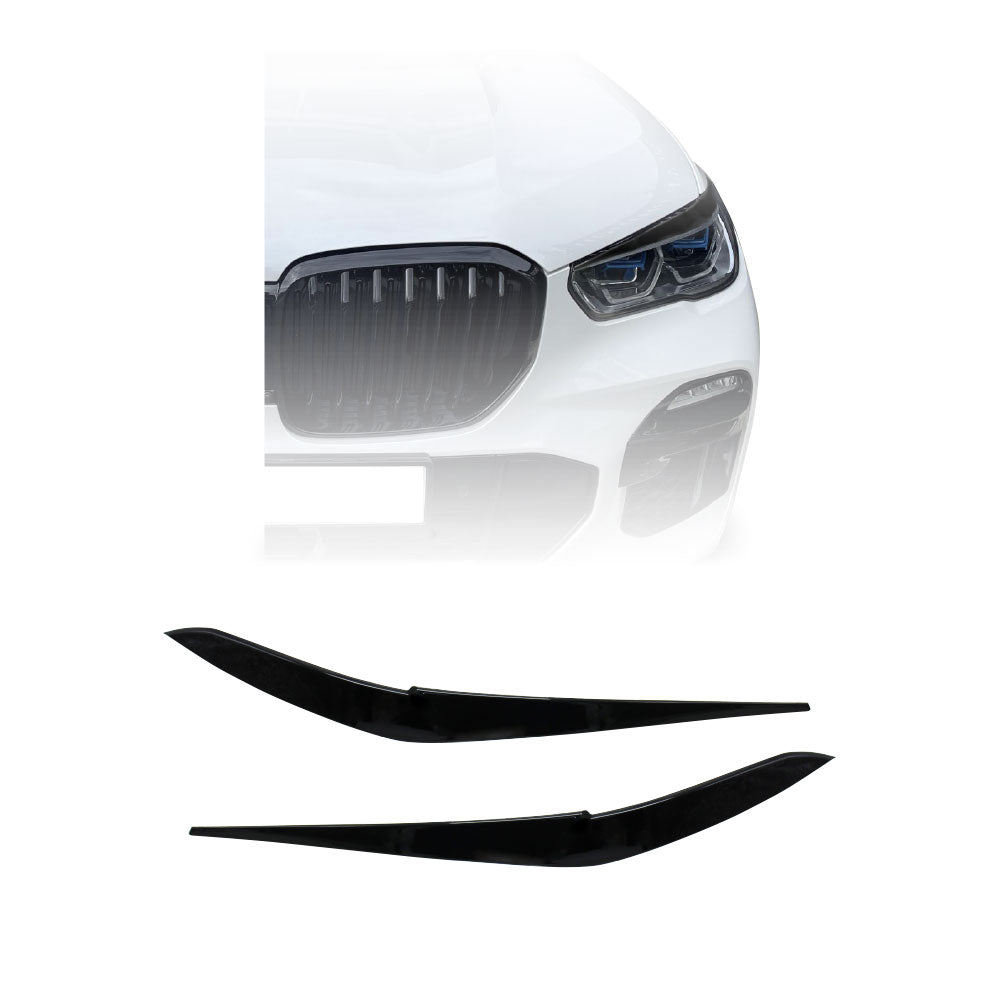 SUITABLE TO FIT BMW X5 G05 2019+ PRE-FACELIFT EYELIDS GLOSS BLACK