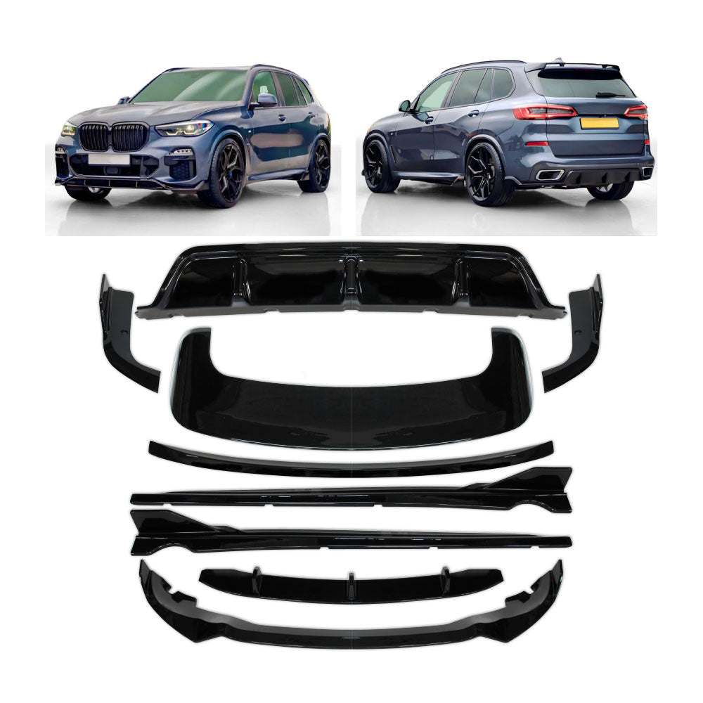 SUITABLE TO FIT BMW X5 G05 2019+ PRE-FACELIFT WARRIOR BODY KIT GLOSS BLACK