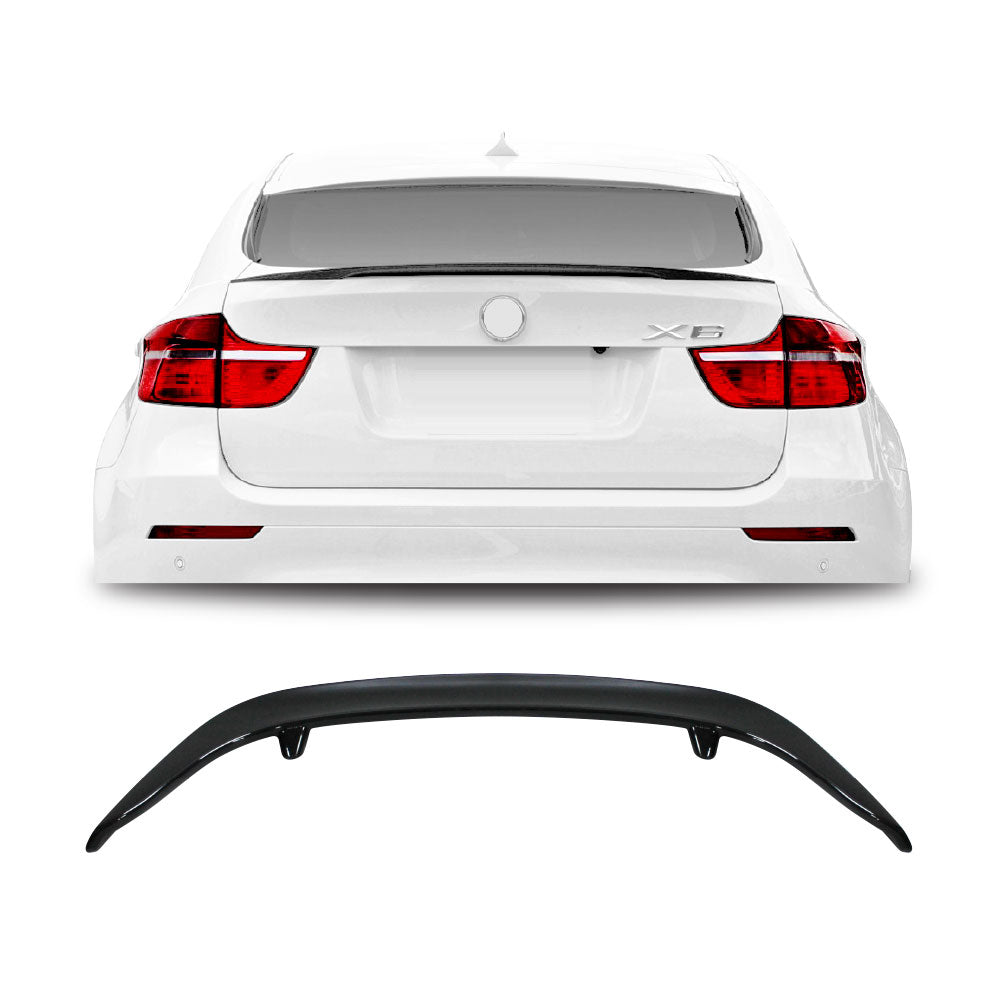 SUITABLE TO FIT BMW X6 E71 2009-2014 HAMANN BOOT SPOILER GLOSS BLACK