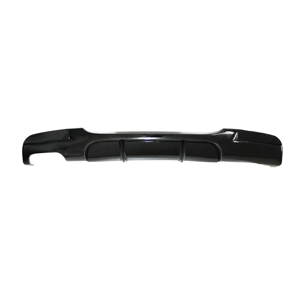 SUITABLE TO FIT BMW E90 MTEK DIFFUSER DOUBLE PIPE SINGLE OUTLET GLOSS BLACK