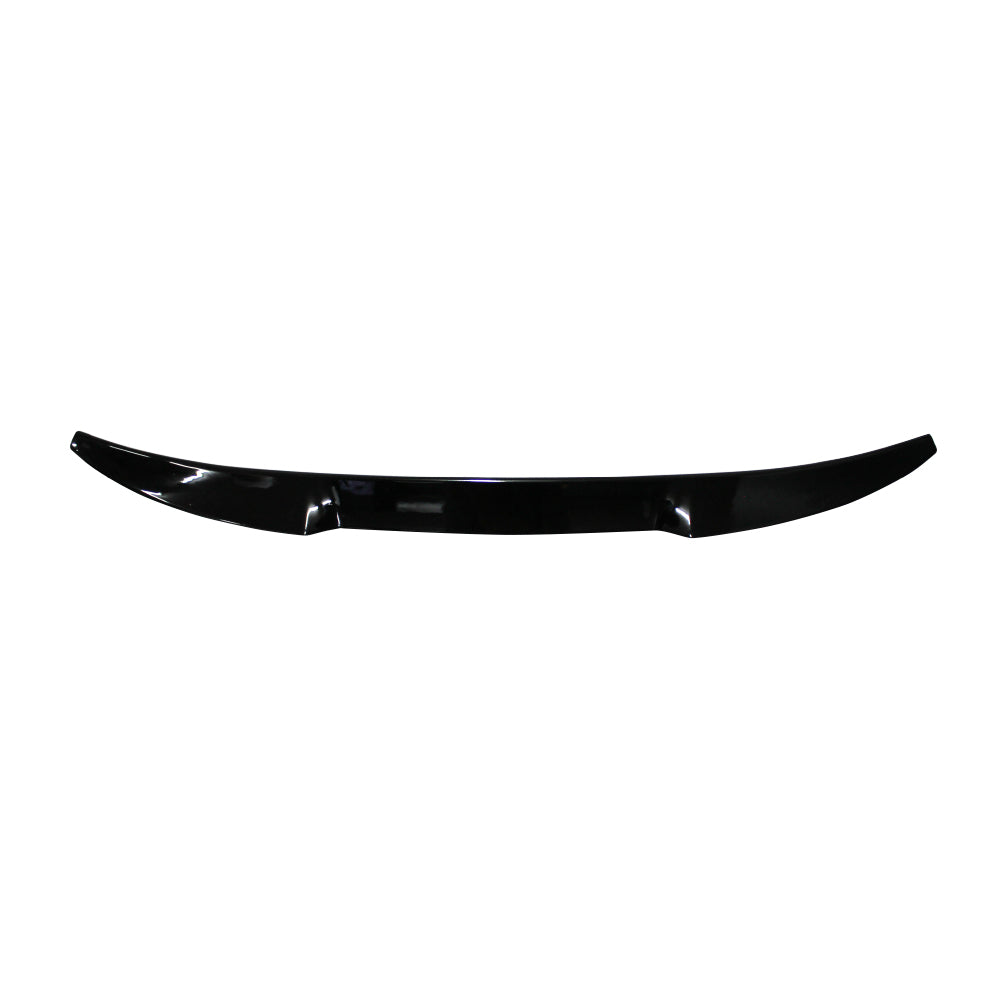 SUITABLE TO FIT BMW X4 2018+ M4 STYLE BOOT LIP SPOILER GLOSS BLACK