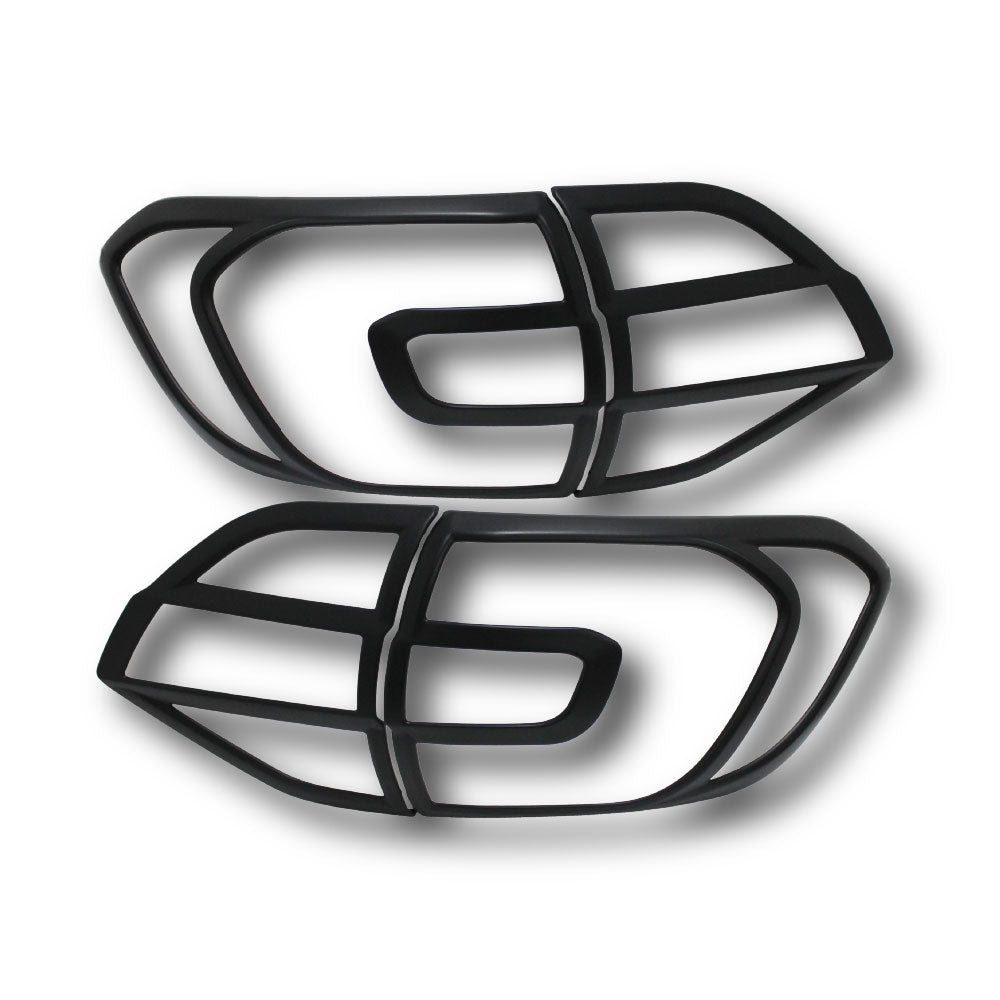 SUITABLE TO FIT EVEREST 2015-2021 TAILIGHT TRIMS BLACK