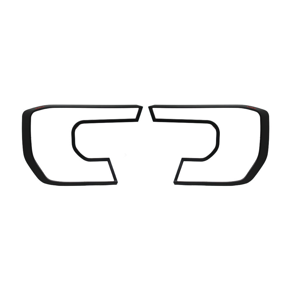SUITABLE TO FIT EVEREST 2023+ HEADLIGHT TRIMS BLACK