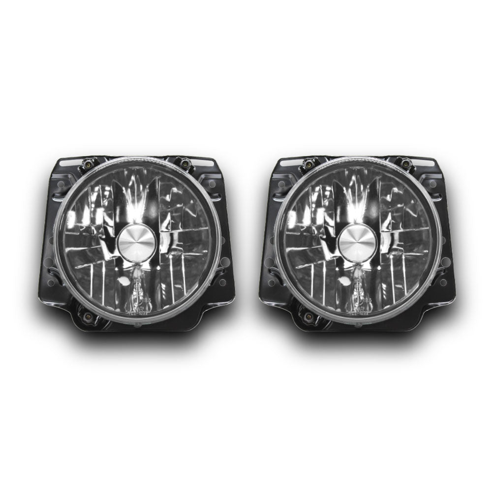 GOLF 2 CRYSTAL OUTER HEADLIGHTS SET OF 2