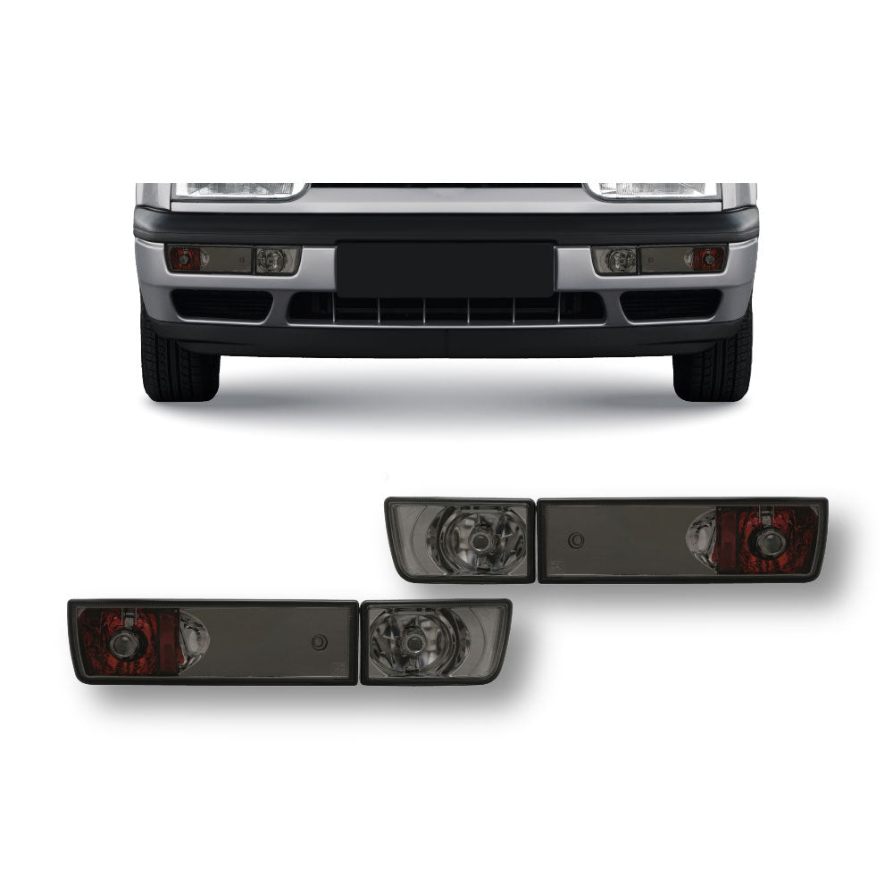 VW GOLF 3 / JETTA 3 SMOKED FOG LIGHTS WITH INDICATORS