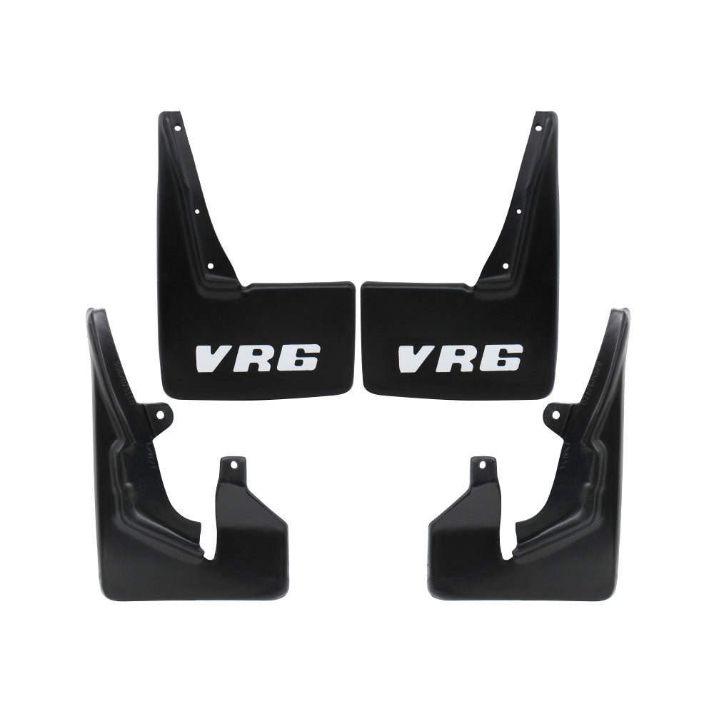 GOLF 3 MUDFLAPS WITH SIDE SILL VR6 LOGO - 4 PIECE SET