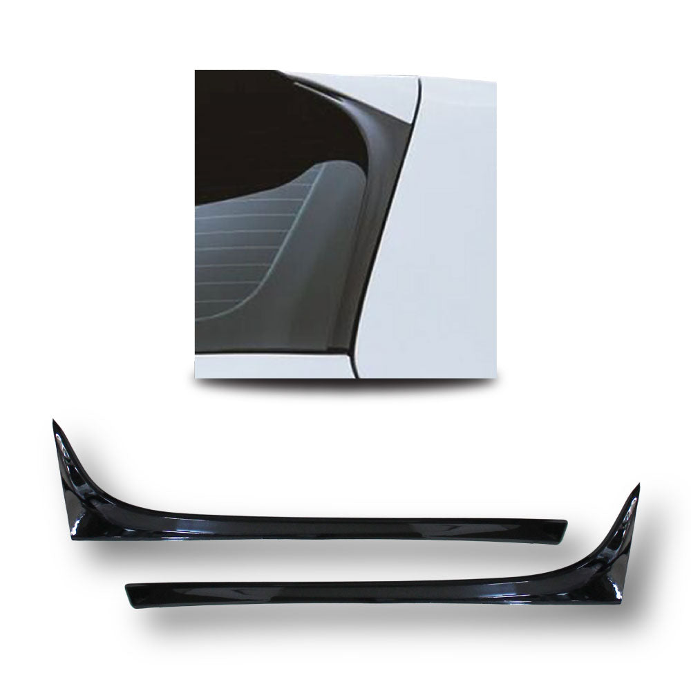 GOLF 7 TSI BOOT SIDE EXTENSIONS 2 PIECE - GLOSS BLACK