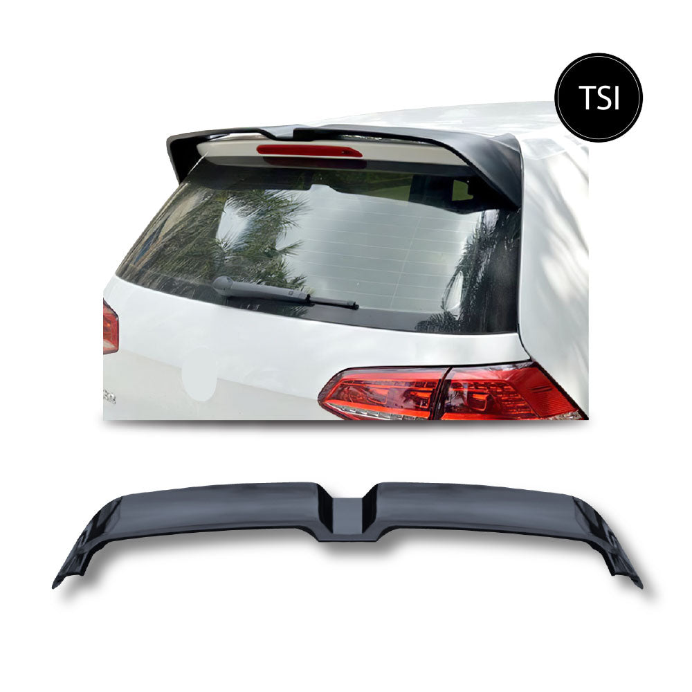GOLF 7 TSI OETTINGER ROOF SPOILER - GLOSS BLACK