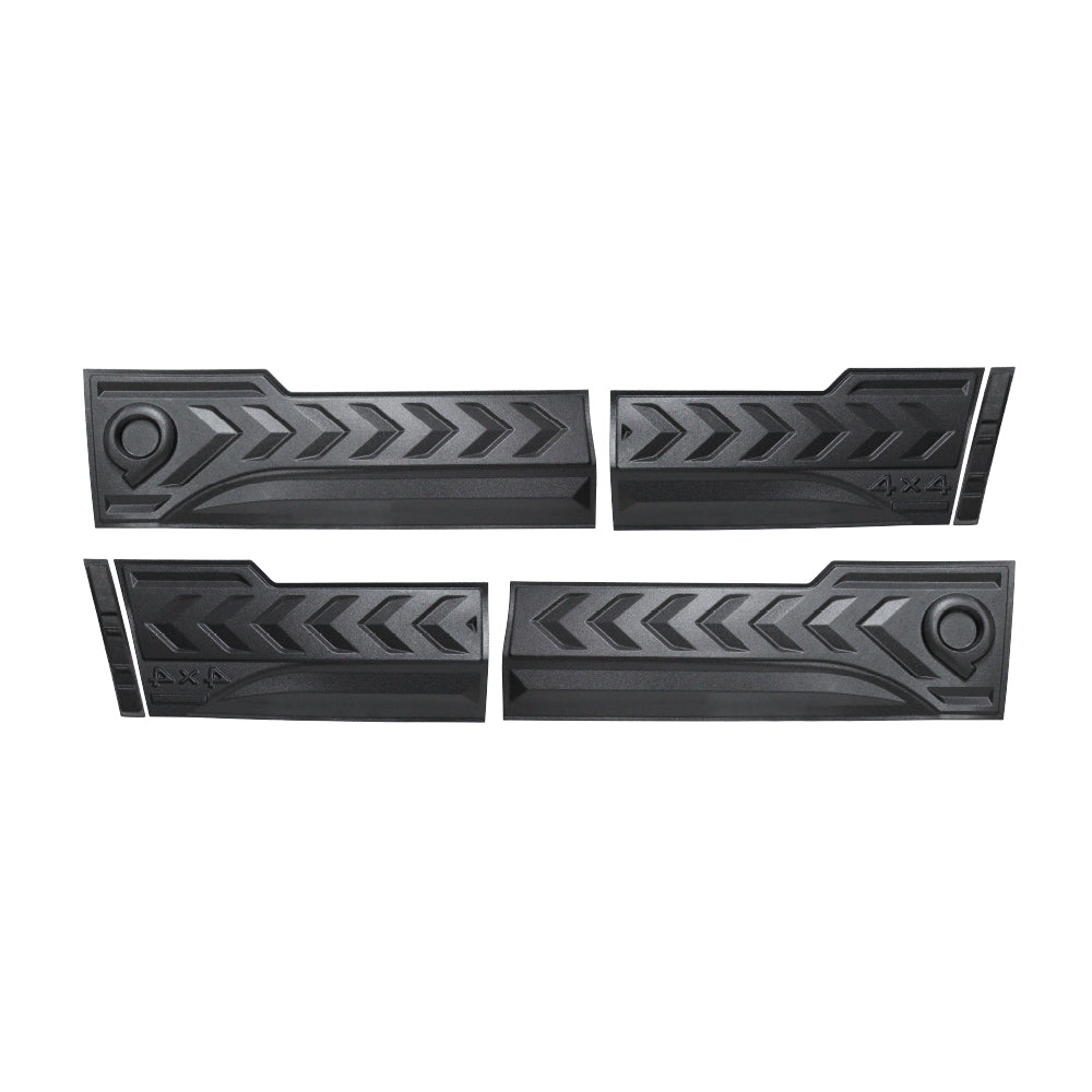 GWM P SERIES 2021+ DOOR MOULDINGS 6 PIECE BLACK
