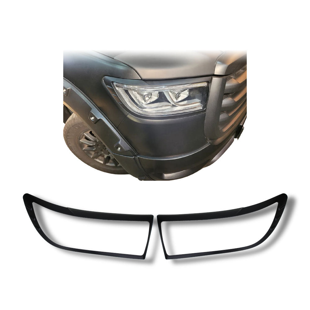 GWM P SERIES PASSENGER HEADLIGHT TRIMS BLACK