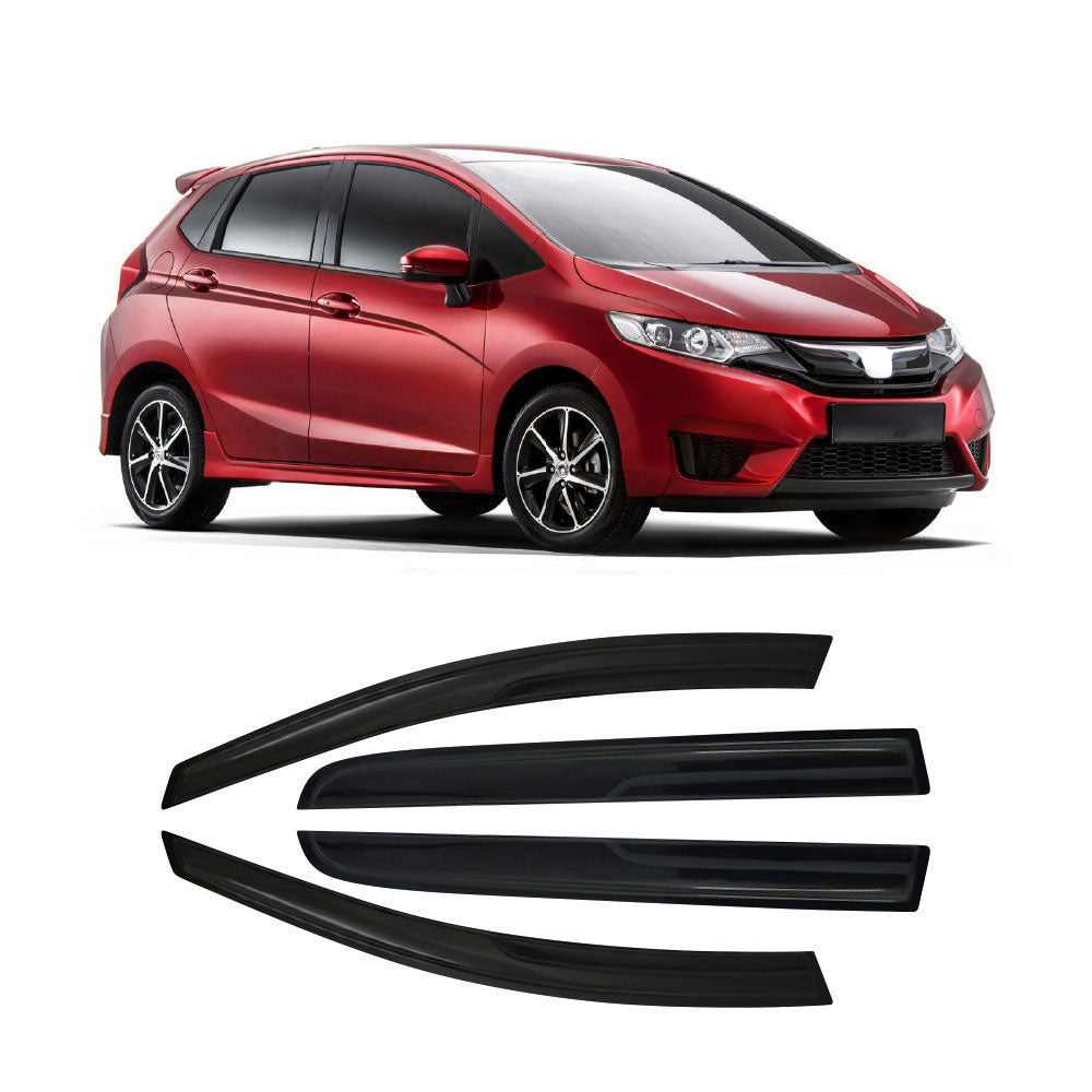 HONDA JAZZ 2014-2024 INJECTION BLACK WINDSHIELDS 4 PIECE