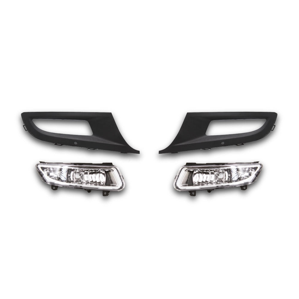 POLO 6R 2010-2013 MK4 CRYSTAL FOG LIGHTS WITH HOLDERS