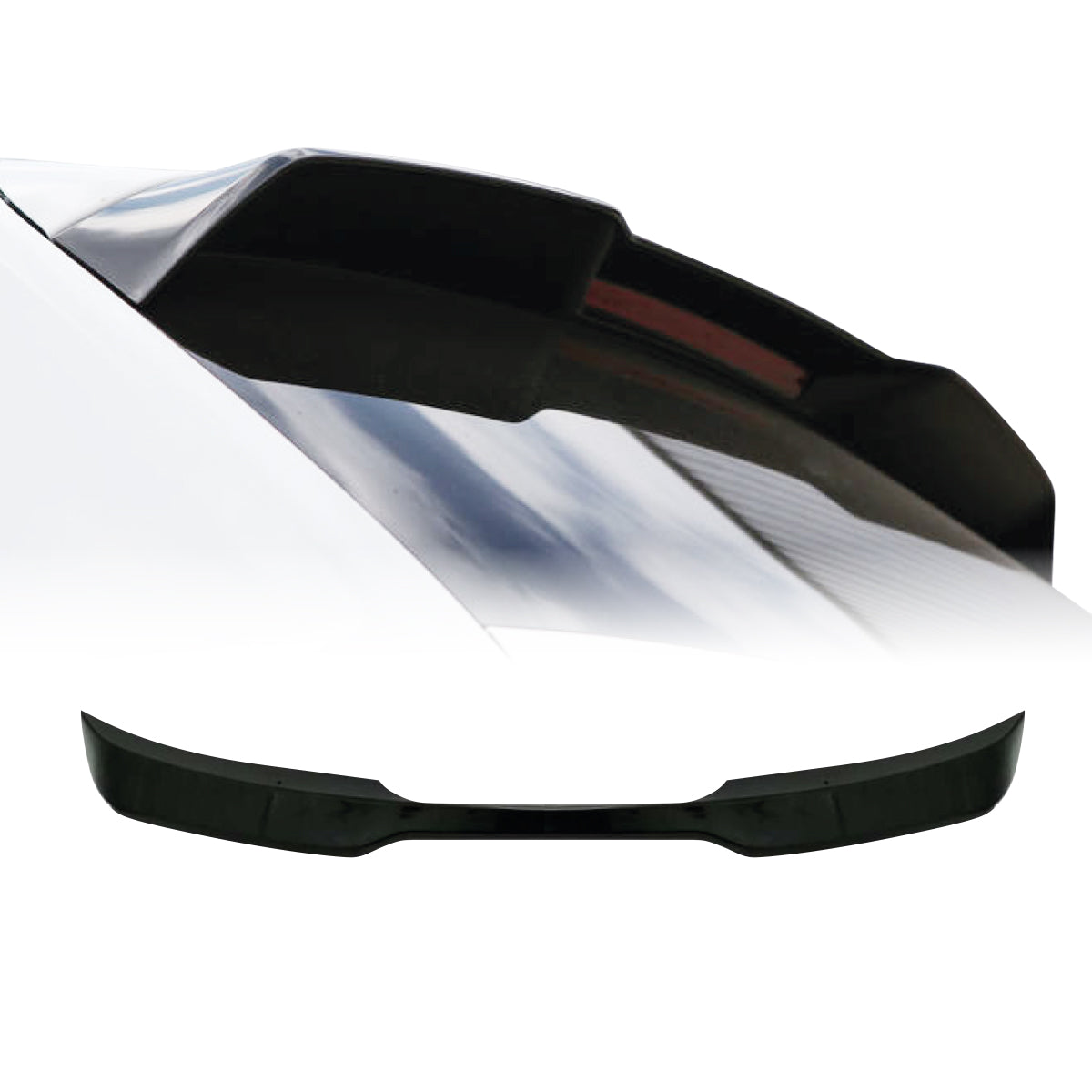 POLO 6C GTI THIN ROOF SPOILER - GLOSS BLACK
