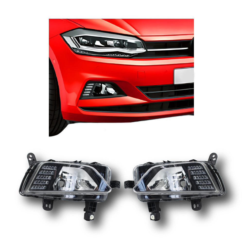 POLO 8 AW1 2018+ TSI NON FUNCTIONAL DRL FOG LIGHTS ONLY