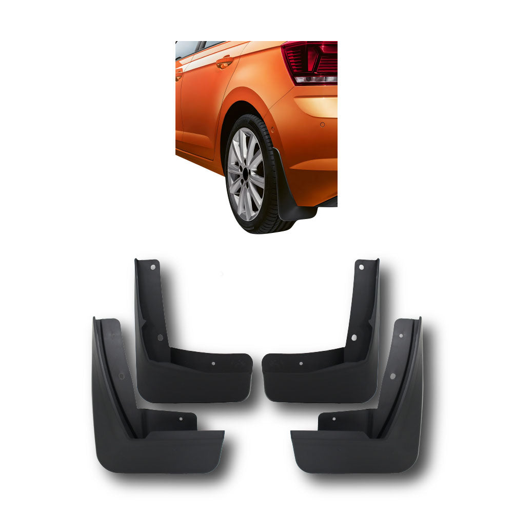 POLO 8 / POLO 9 TSI SHORT MUDFLAPS 4 PIECE SET