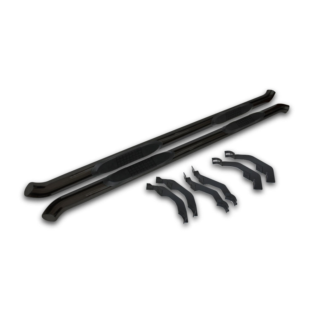 SUITABLE TO FIT RANGER 2012-2022 B GRADE STAINLESS STEEL 3 INCH SIDE STEPS BLACK