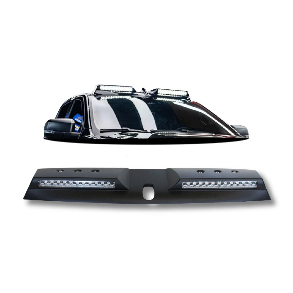 SUITABLE TO FIT RANGER 2012-2022 LED ROOF SPOILER 24 SMD