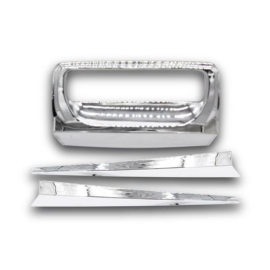 SUITABLE TO FIT RANGER 2012+ 3 PIECE CHROME TAILGATE BOWL WITH ARROW